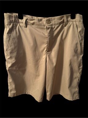 Under Armour Girls Khaki/Tan Performance Shorts
